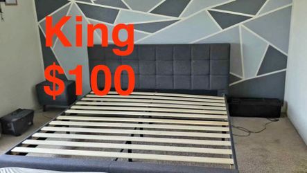 King bed frame