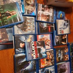 50 Misc Blu Ray Dvd's