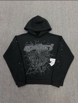 Rhinestone Sp5der hoodie