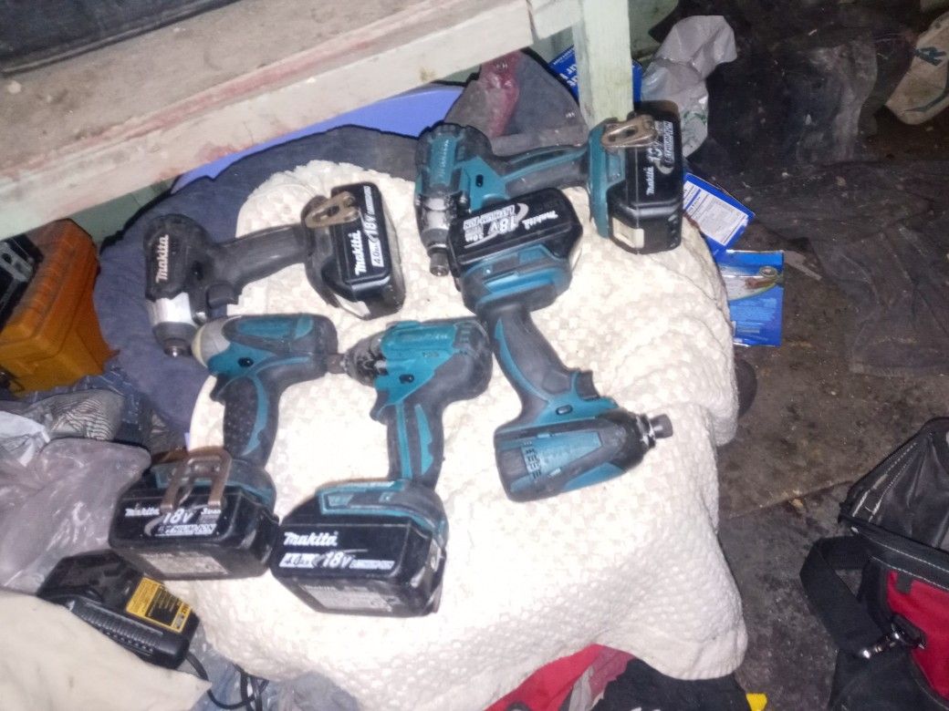 Makita s Driles $80. Cadau 1