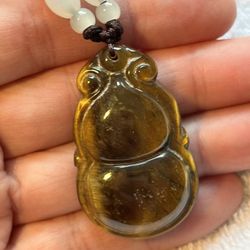 GOURD CALABASH PENDANT Adjustable NECKLACE 1383