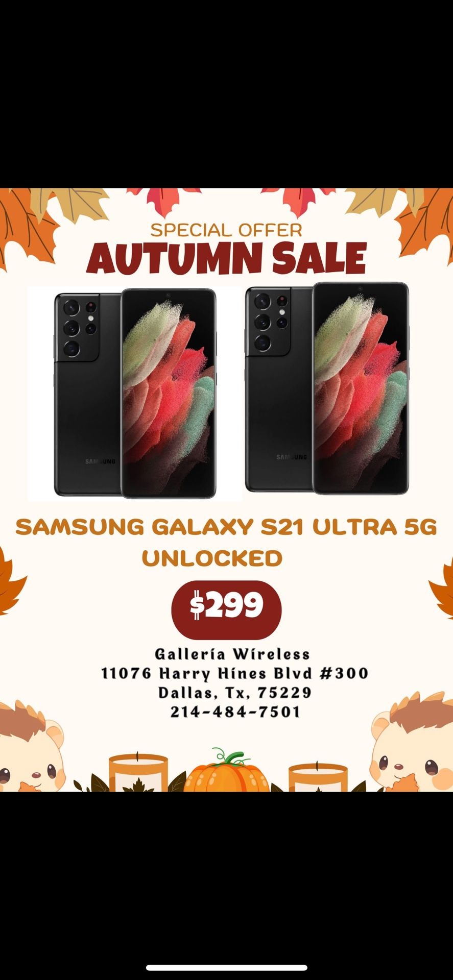 Samsung Galaxy S21 Ultra 5G 128 Gb Unlocked