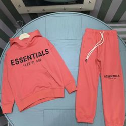 ESSENTIALS DESIGNER HOODIE AND PANTS