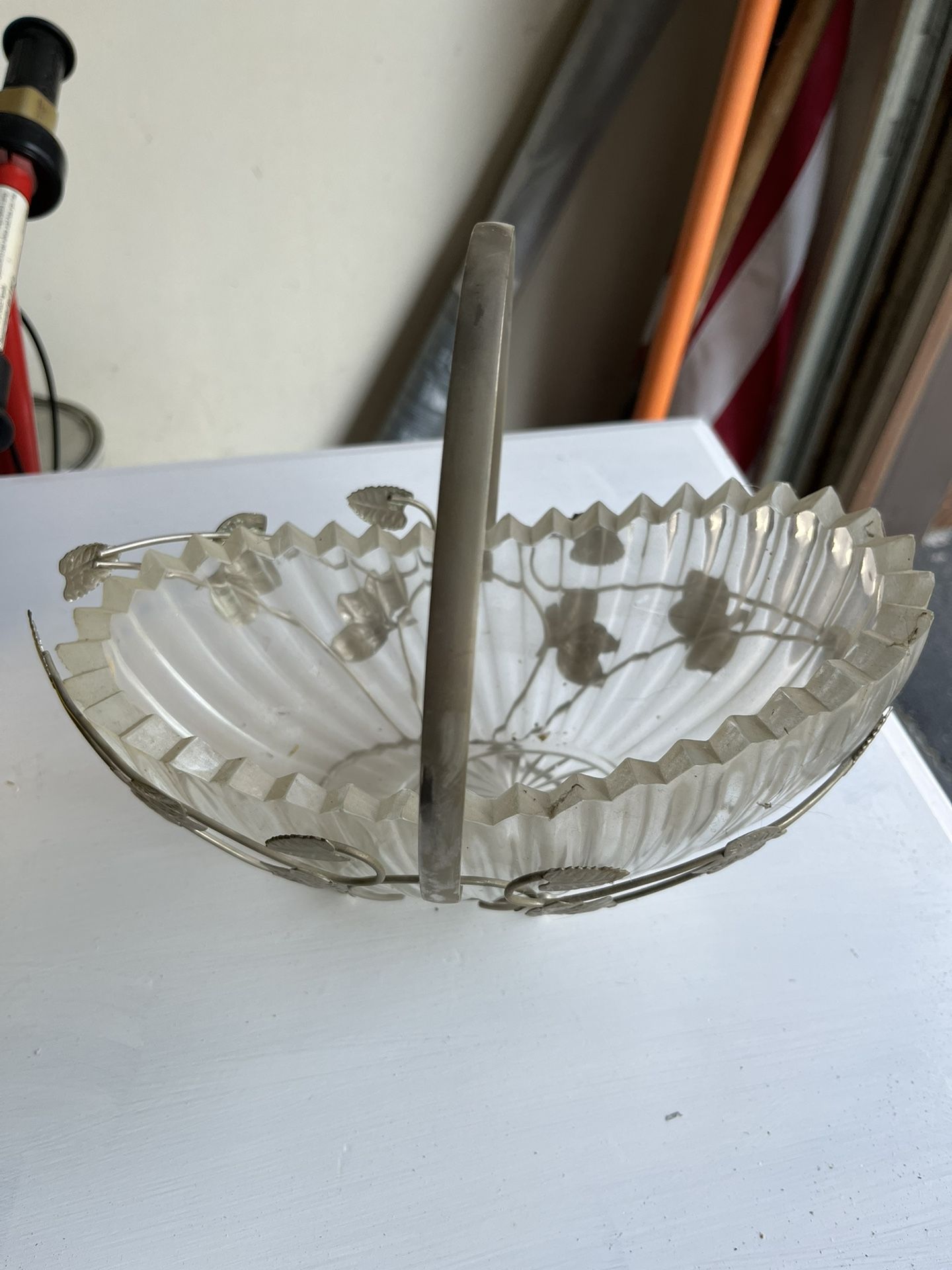 Crystal Candy Dish Or Nut Dish