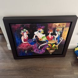 Painting With Frame 