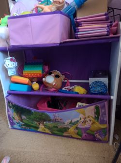 Disney Princess Kids Toy Storage Organizer