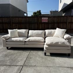 Beige Modular Sofa Sectional (Interchangeable)