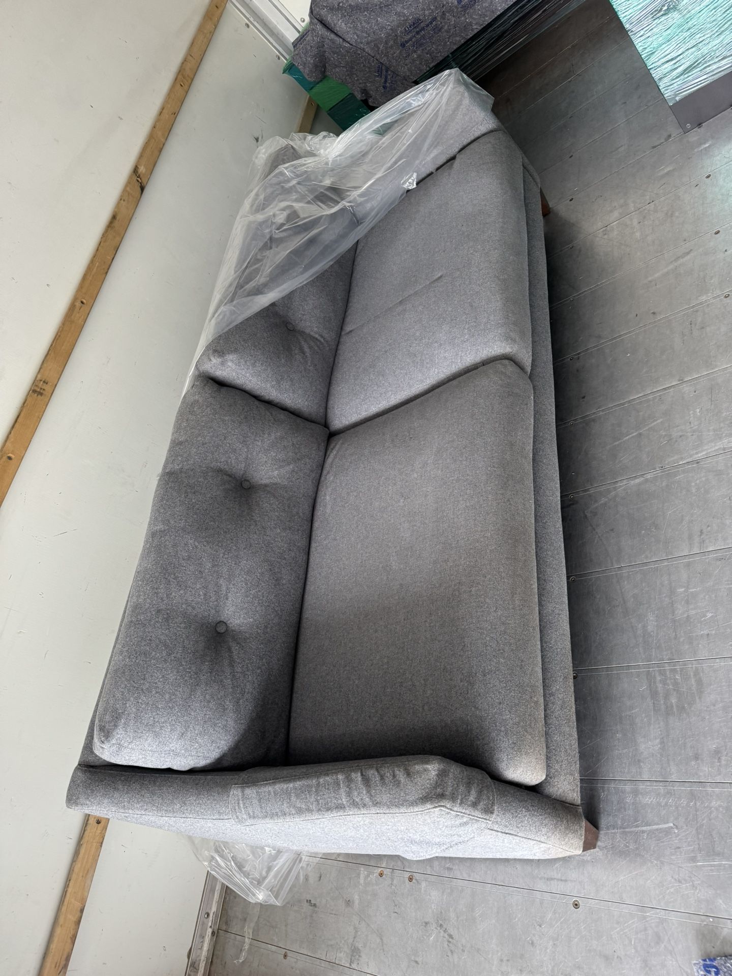 Ethan Allen Wool Sofa