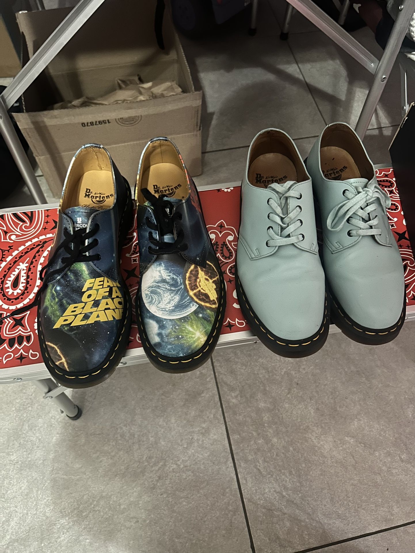 Supreme Dr. Martens Public Enemy Blue