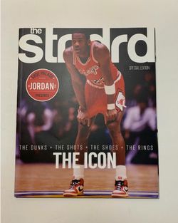 Rare Michael Jordan Collector’s Magazine – The STNDRD “The Icon” Special Edition