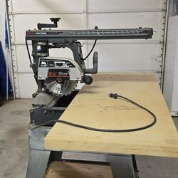 Craftsman 8-1/4 inch radial arm saw 
