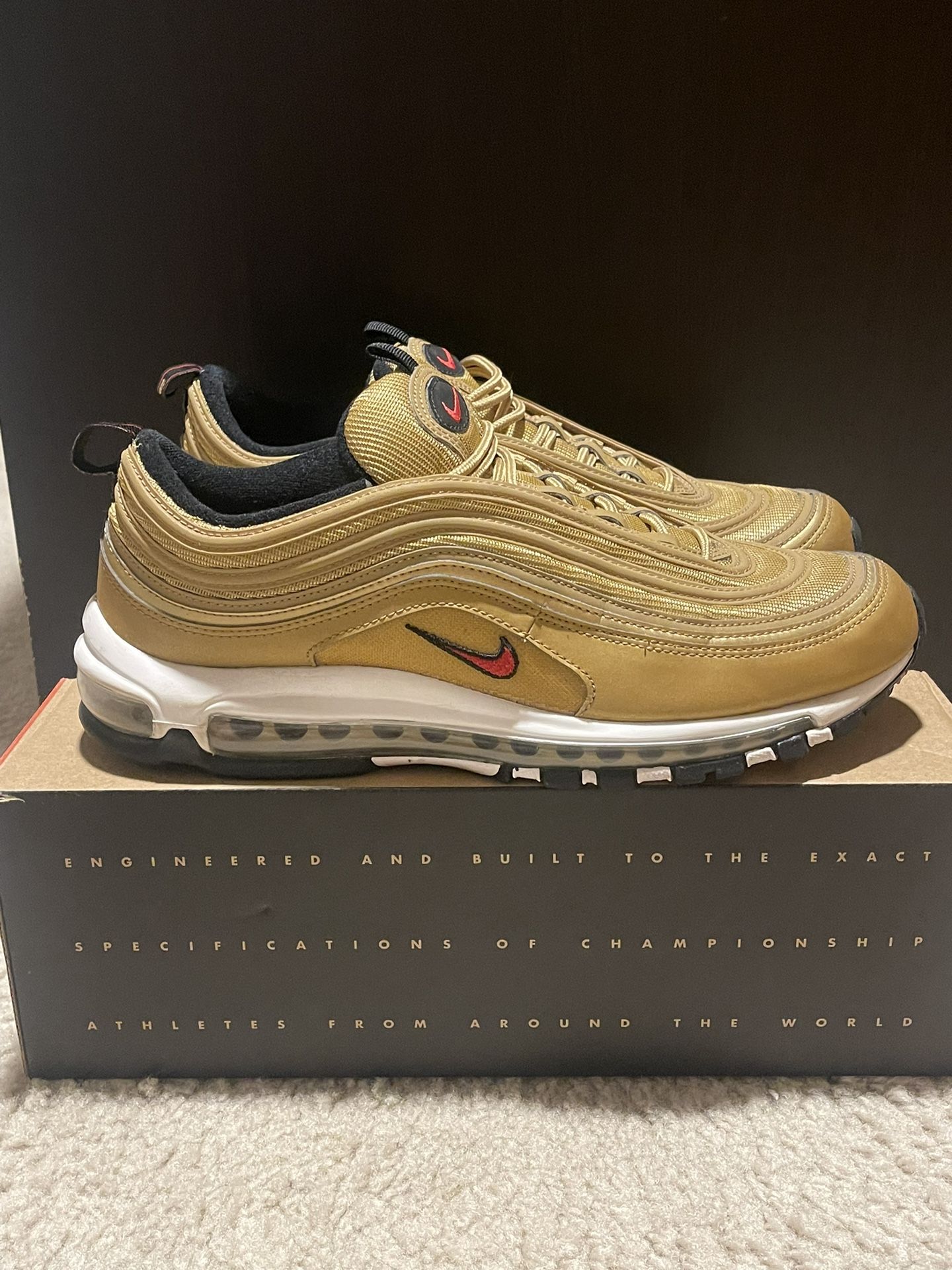 Nike Air Max 97 Gold Sz12 Great Condition