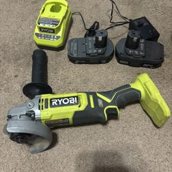 Ryobi Angle Grinder One Plus Kit 