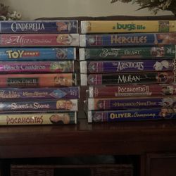 Disney VHS vintage factory Sealed - Sold Individually