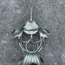 Metal Fish Wine Rack