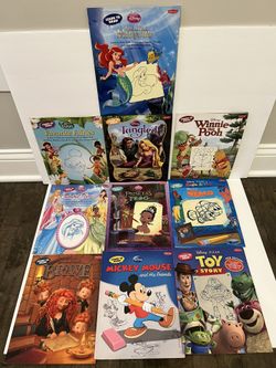 Lot 10 - Learn to Draw Disney Walter Foster (Mickey Mouse, Pixar Toy Story, etc)