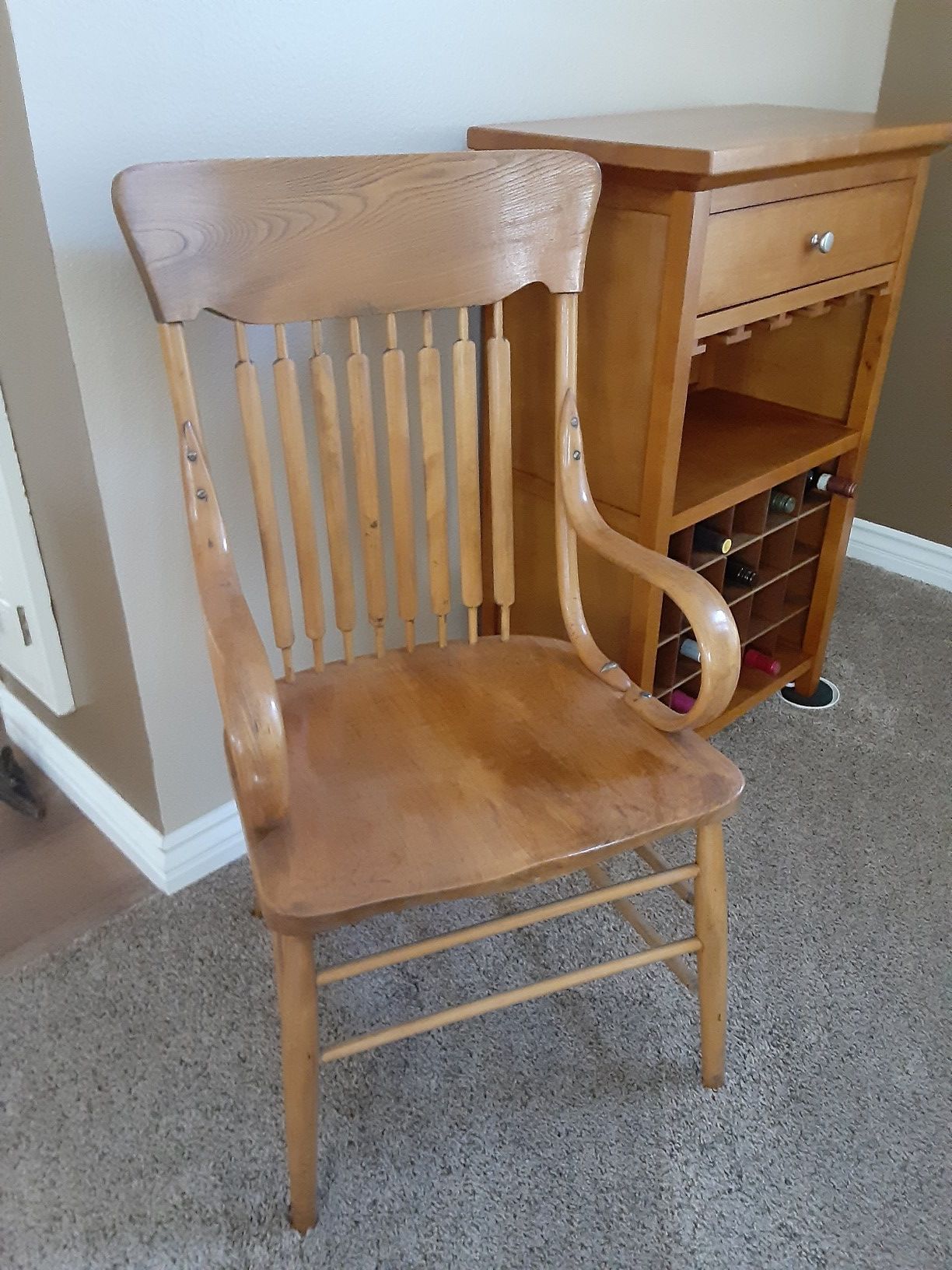 Antique wooden chair