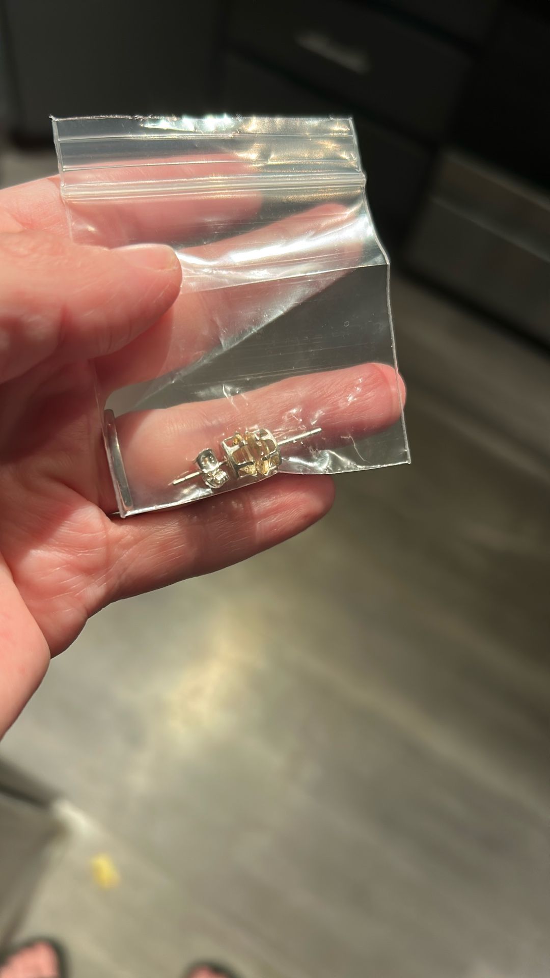 Pure 925 Citrine Studs