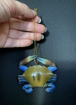 Blue Crab Ornament