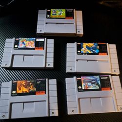 Super Nintendo Games 