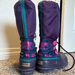 SOREL 80s vibe Boots Size 7&1/2