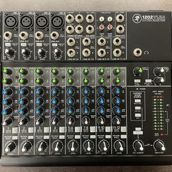 Mackie 1202-VLZ4 Mixer 12-Channel Preamp EQ Compact DJ Studio Live Sound