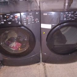 Kenmore Elite Oversized Capacity Frontload Washer He/Electric Dryer Match Set