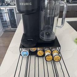 Keurig K-Brew + Chill Coffee Maker With Keurig Storage Stand/Tray
