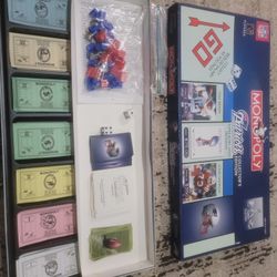 🏈🏈RARE Tom Brady Monopoly Board Game! 