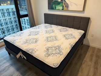 King mattress and frame