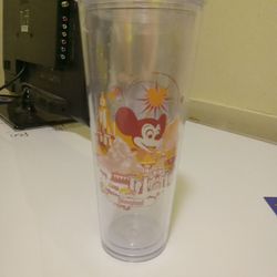 Starbucks Disneyland Resort Clear Tumbler (no straw) 24fl. Oz 2020