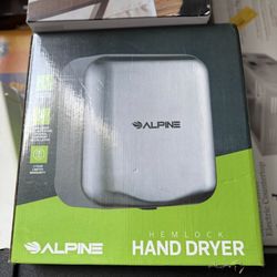 NEW Alpine Hemlock Commercial Hand Dryer - Stainless Steel