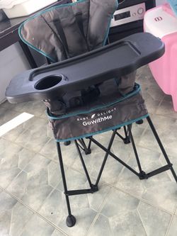 Outdoor foldable high chair