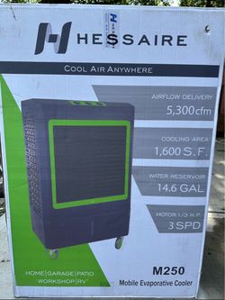 Hessaire M250 cooling fan