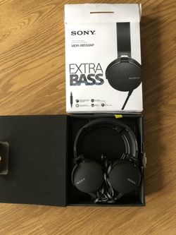 Sony headphones MDR-XB550AP Extra Bass