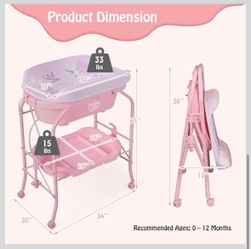 Baby Bath/Changing Table - Brand New Unopened Box