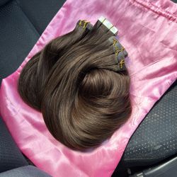 4 24inch Tape In bundles 100% Remy Human Hair