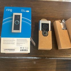Ring Wired Pro Brand New - Missing The Power Back That Goes To Chime