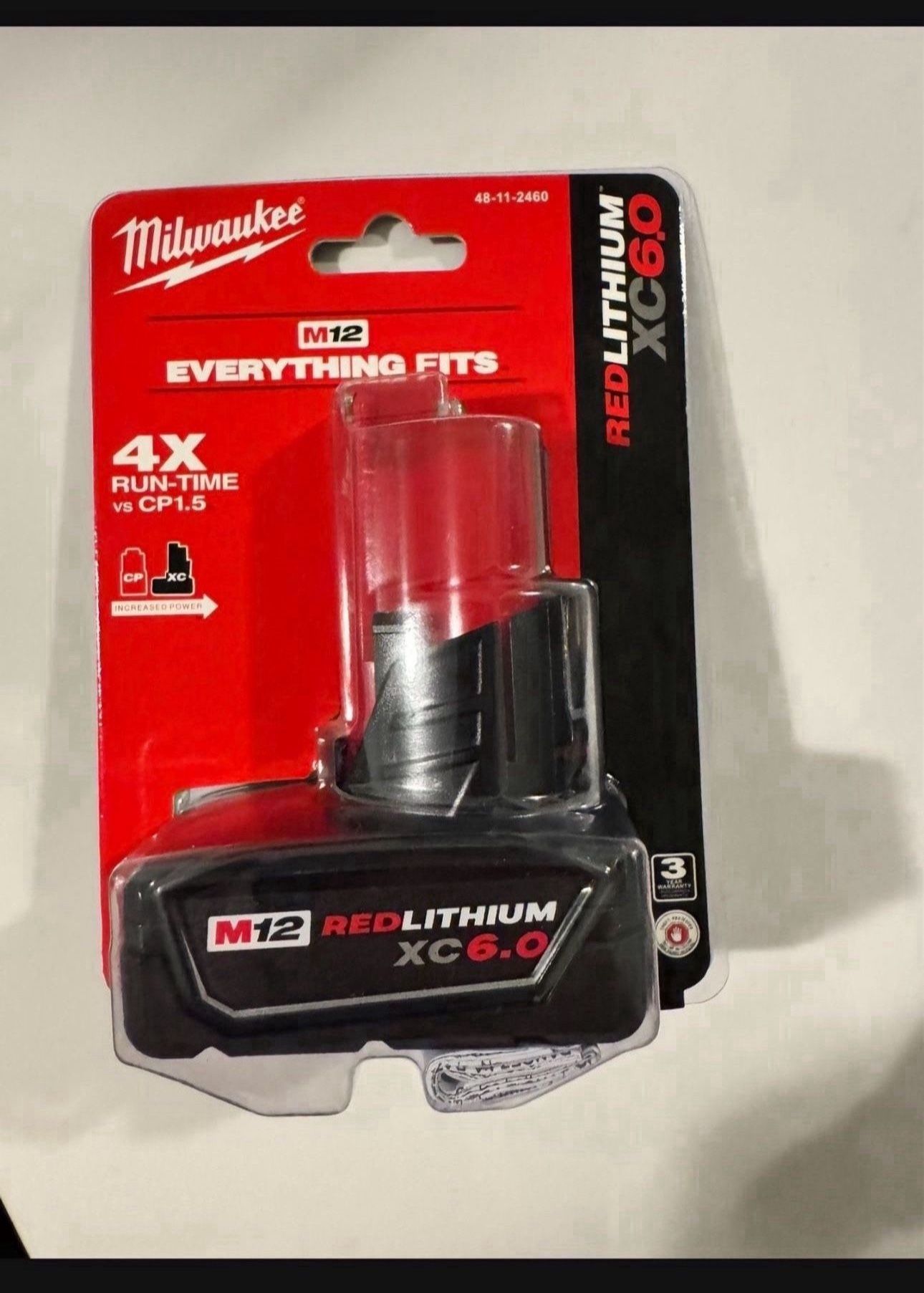 🔥 Genuine Milwaukee M12 XC 6.0 Battery