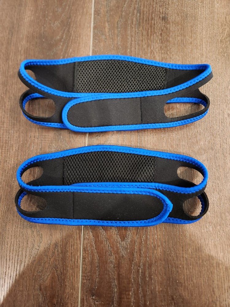 Anti Snoring Chin Strap,Snoring Solution Anti Snoring Devices Effective Stop Snoring Chin Strap for Men Women Adjustable , good condition, 2 for $5