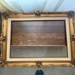 Golden Ornate Traditional Vintage French Art Frame - Make Me An Offer