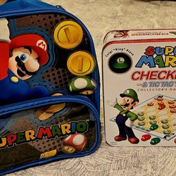 Super MARIO collector game set & Backpack 