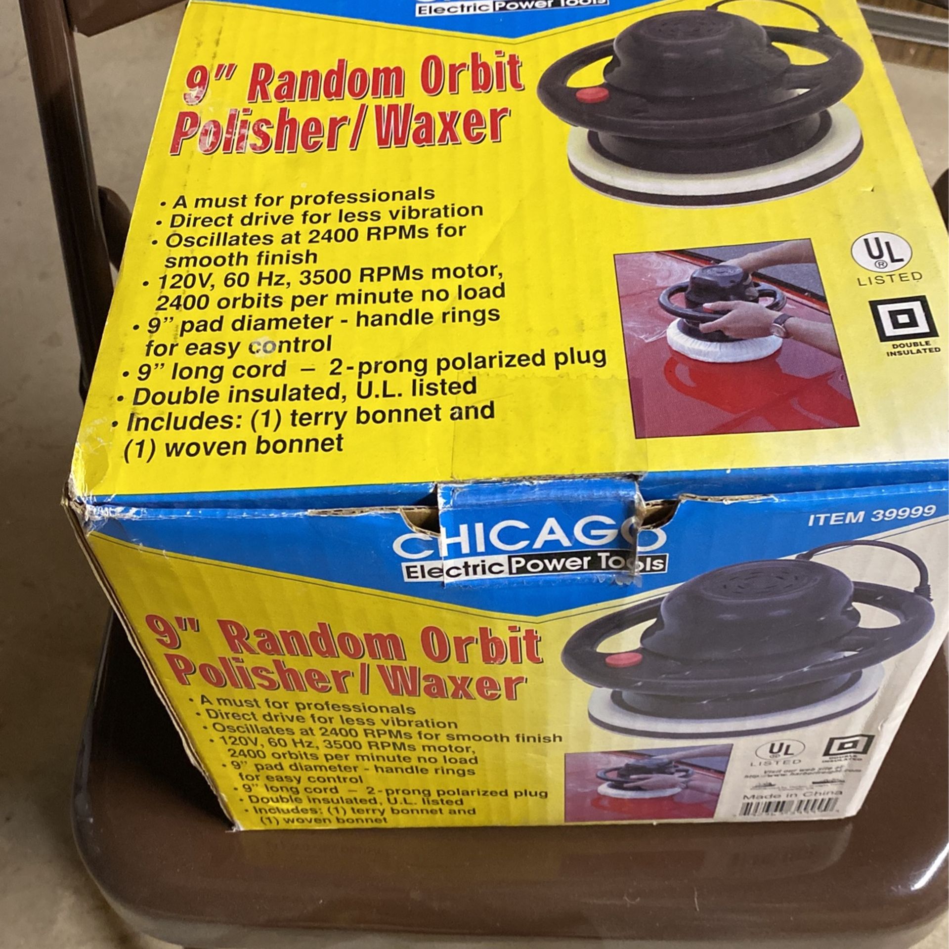 9 Random Orbit Polisher / Waxer