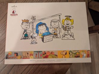 Peanuts Christmas Nativity set