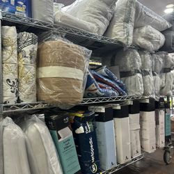 Pillows- Quilts-Sheets