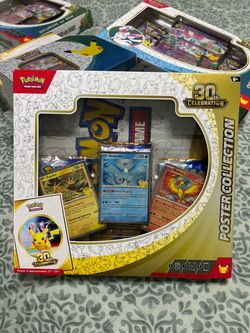 Pokémon TCG 30th Celebration Poster Collection Box