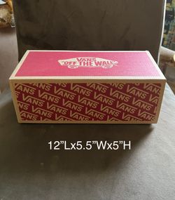 Vans Off The Wall Shoes Box