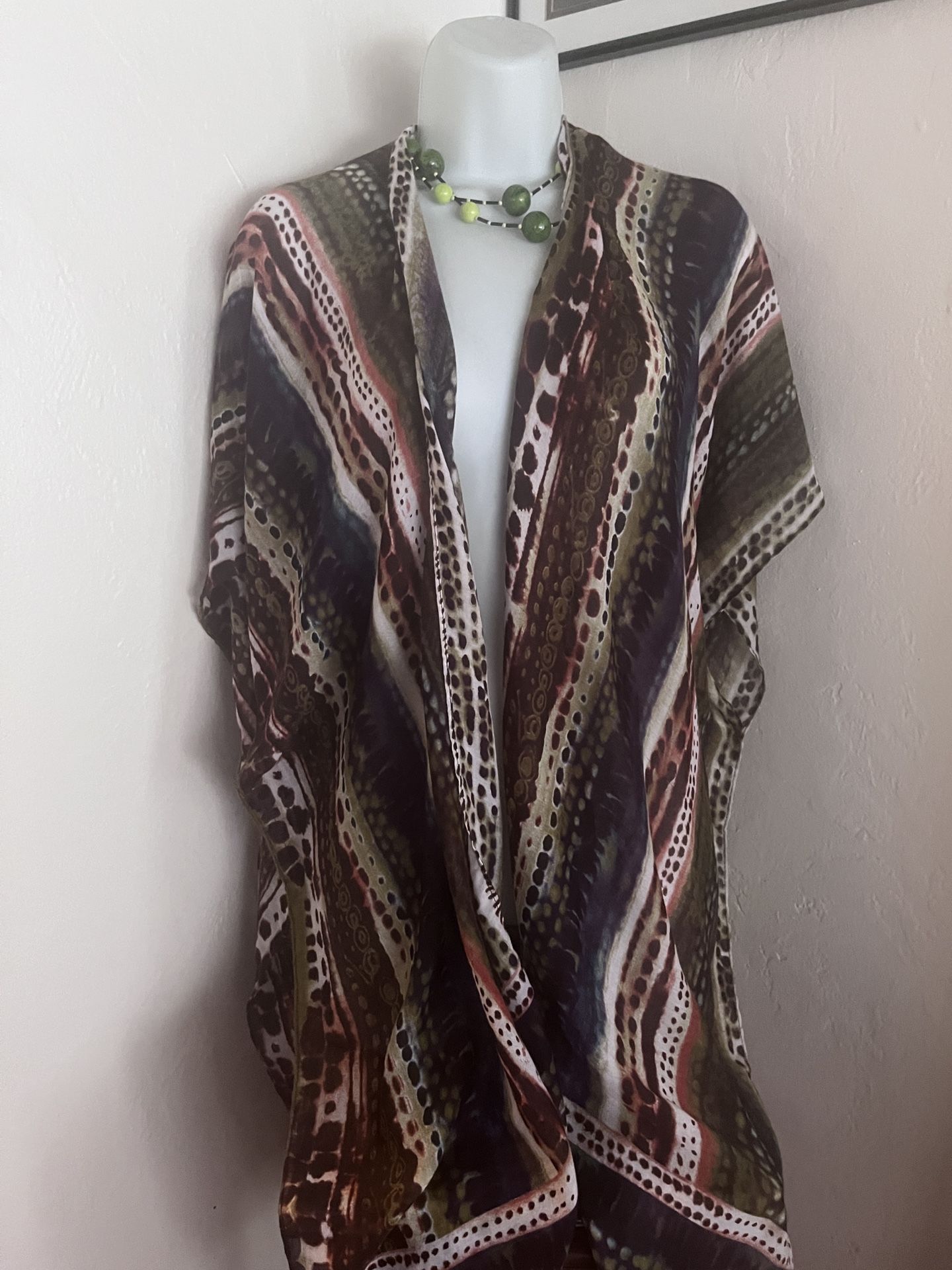 Beach Cover Up Or Light Wrap Cardigan 