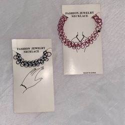 Vintage Style Choker And Bracelet