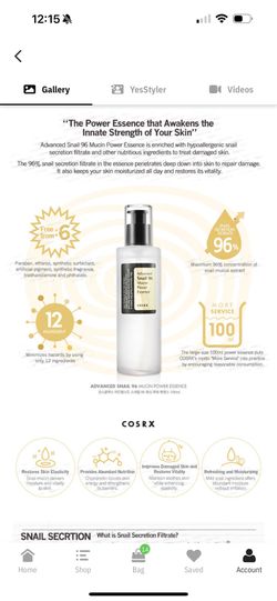 COSRX, dark Spot Correcting Cream,Face Wash - Korean skincare bundle